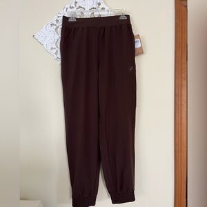 Asics Dark Brown Joggers